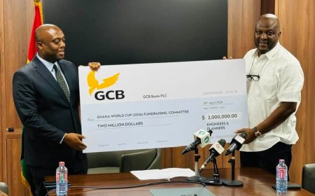 E&P Pays First $2M of $5M Pledge to Boost Black Stars’ World Cup Preparations